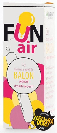 FUN air - czy można napełnić balon jednym dmuchnięciem?