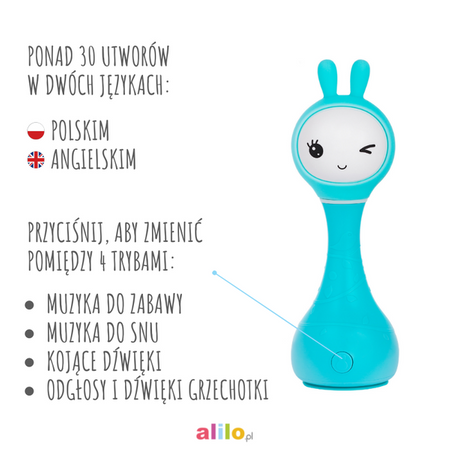 Króliczek Alilo Smarty Bunny R1