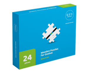 NOWE drewniane puzzle do Ozobota - Speed Set